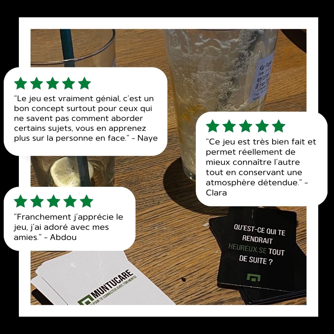 MuntuCare Original – Le Jeu pour Apprendre à Connaître Quelqu'un 👁️ - Best-Seller ⭐ - MuntuCare