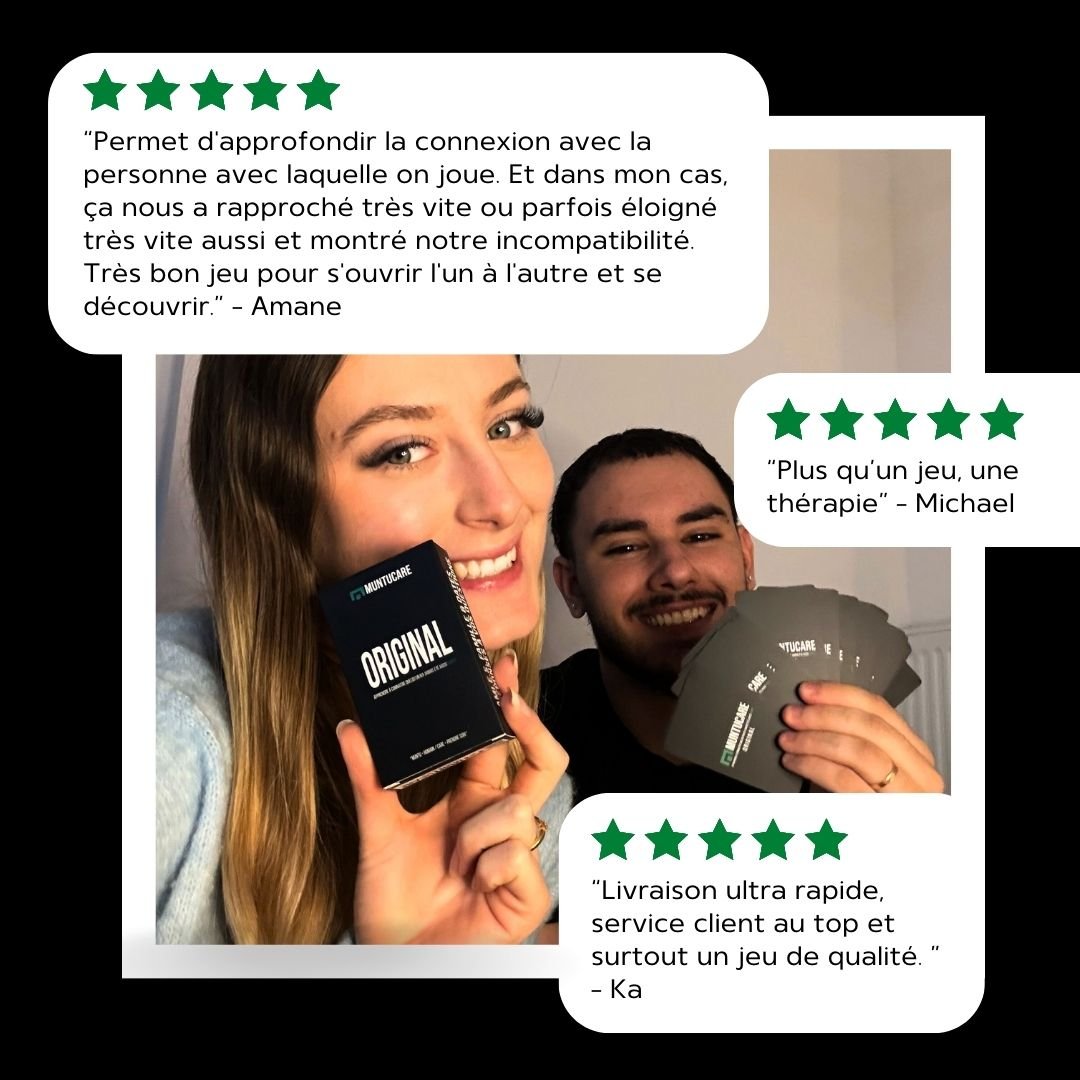 MuntuCare Original – Le Jeu pour Apprendre à Connaître Quelqu'un 👁️ - Best-Seller ⭐ - MuntuCare