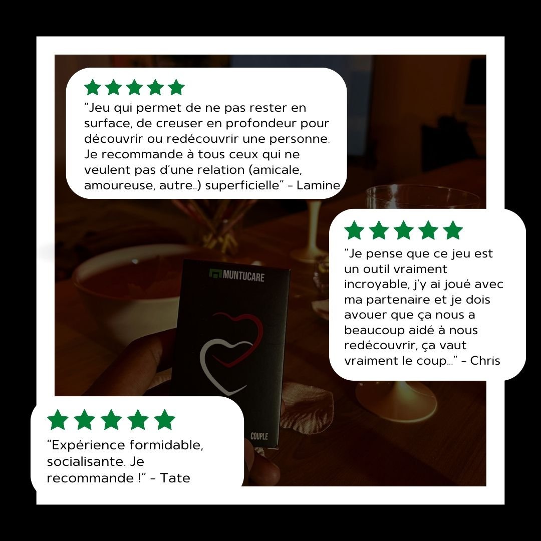 MuntuCare Original – Le Jeu pour Apprendre à Connaître Quelqu'un 👁️ - Best-Seller ⭐ - MuntuCare